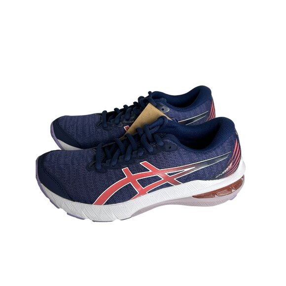 ASICS GT 2000 11 GS Kids Size 5 - Indigo Blue Papaya 1014A266-402 - Picture 6 of 16